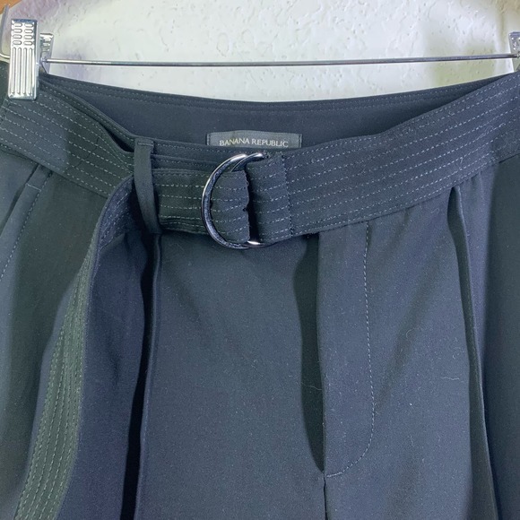 BANANA REPUBLIC Wide Leg Faux Crease Professional Timeless Capsule Slacks Pants - Picture 2 of 14